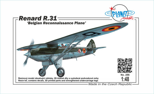Renard R.31 'Belgian Reconnaissance Plane'