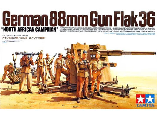 German 88mm Gun Flak36 "North African Campaign"