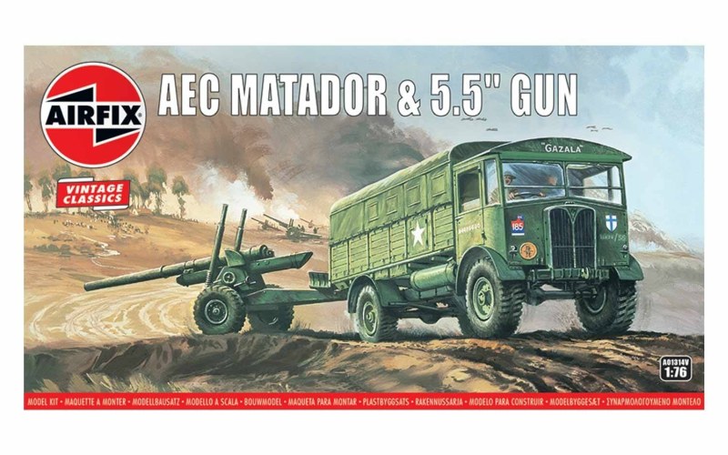 AEC Matador & 5.5" Gun