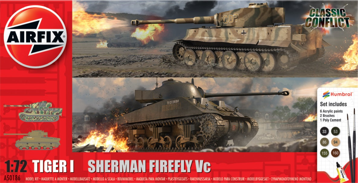 Tiger I + Sherman Firefly Vc (Gift Set)
