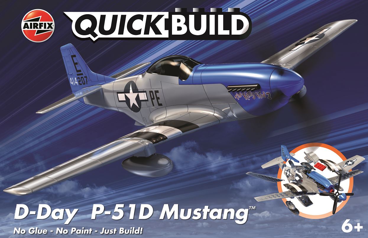 Quickbuild D-Day P-51D Mustang