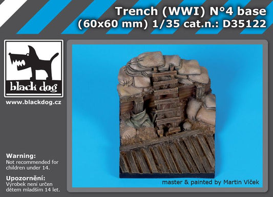 Trench (WWI) N°4 base (60x60mm)