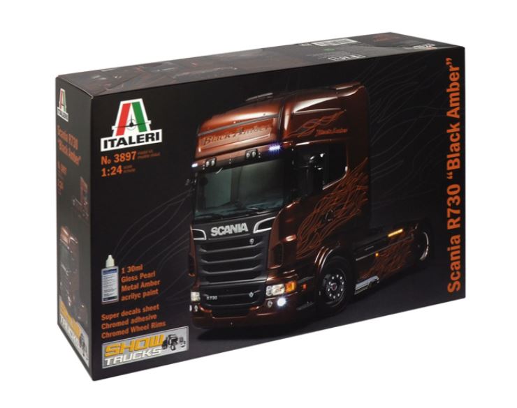 Scania R730 "Black Amber"