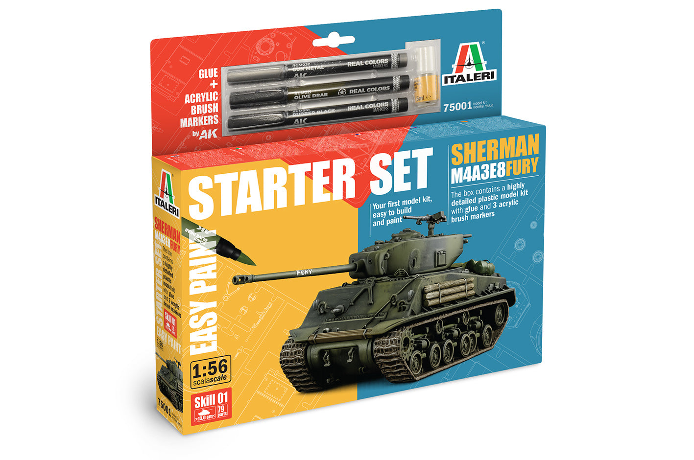 Sherman M4A3E8 Fury (Starter Set)