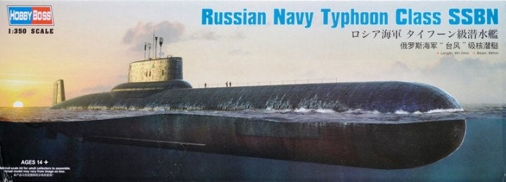 Russian Navy Typhoon Class SSBN