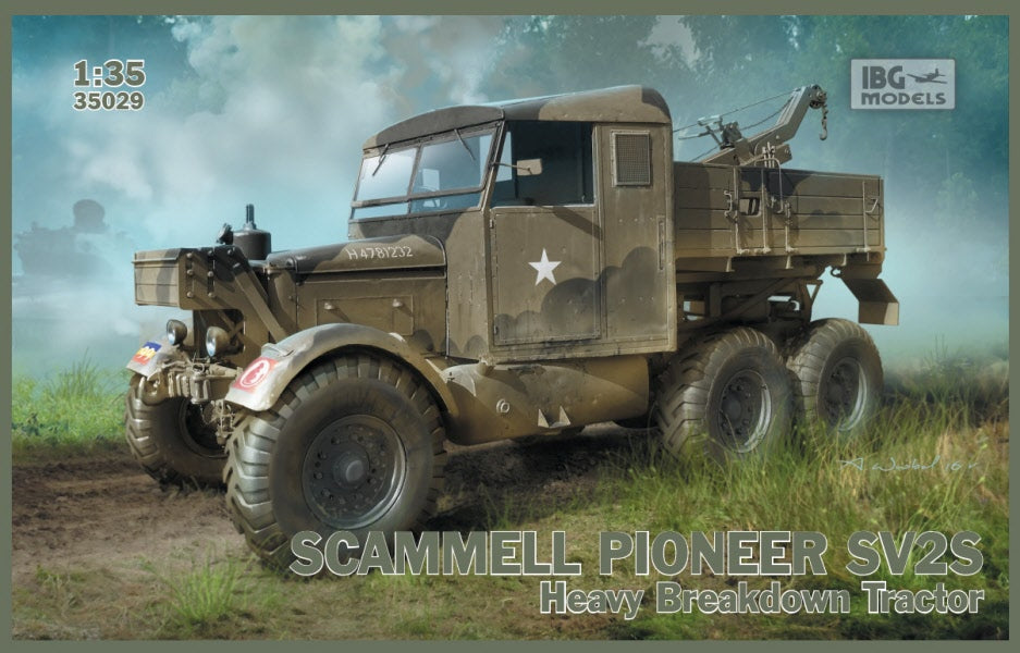 Scammell Pioneer SV2S Heavy Breakdown Tractor