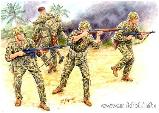 U.S. Marine Corps Infantry, Tarawa, November 1943