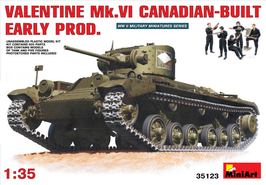 Valentine Mk.VI Canadian-built Early Prod.