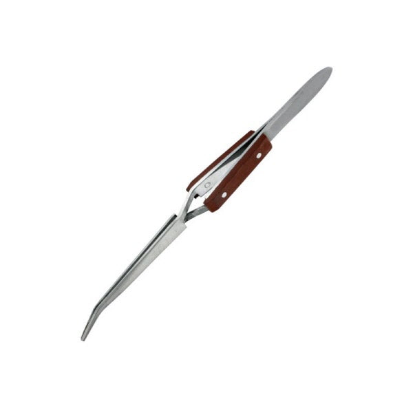 Reverse Action Tweezers (Curved tip)