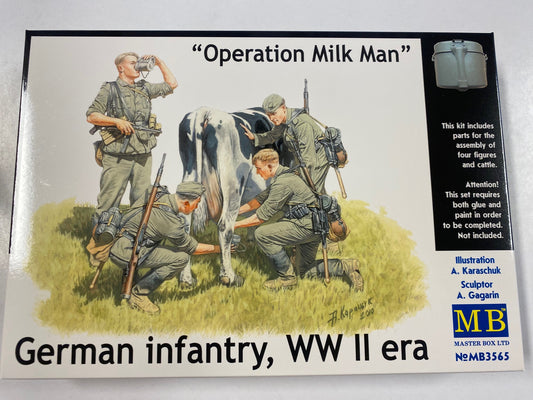 "Operation Milk Man". German Infantry, WWII era