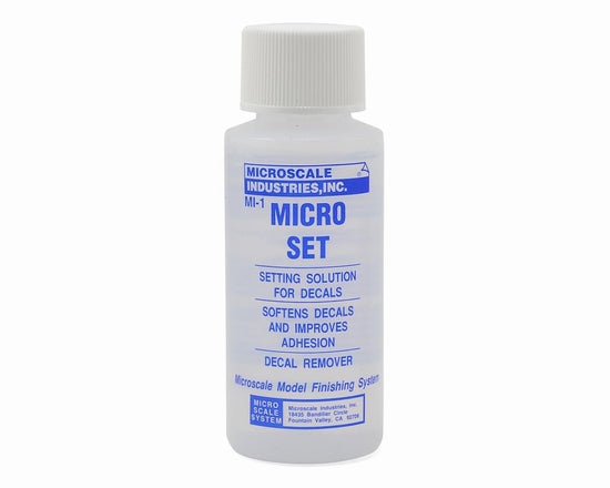 Micro Set decal setting solution – Modelist