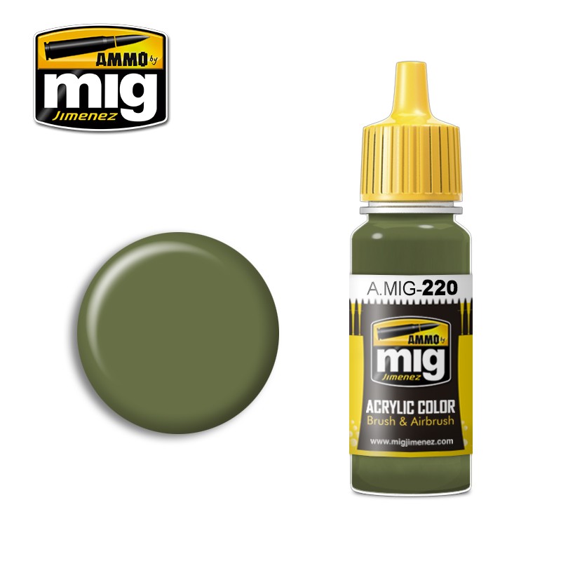 A.MIG 0220 FS 34151 Zinc Chromate Interior Green