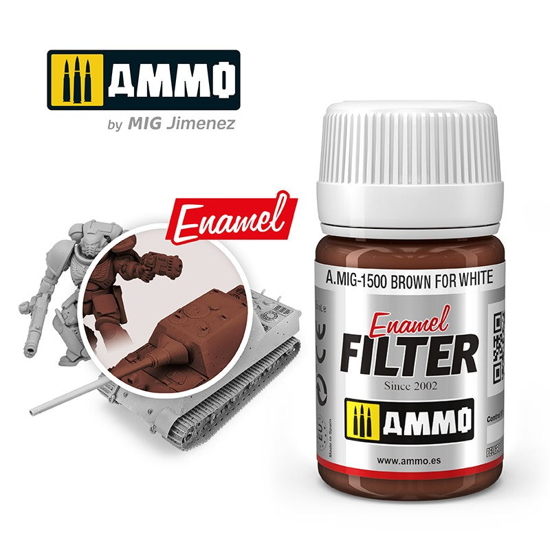 A.MIG 1500 Filter Brown for White