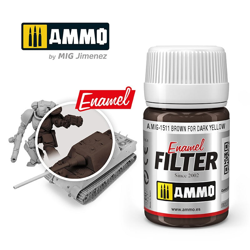 A.MIG 1511 Filter Brown for Dark Yellow