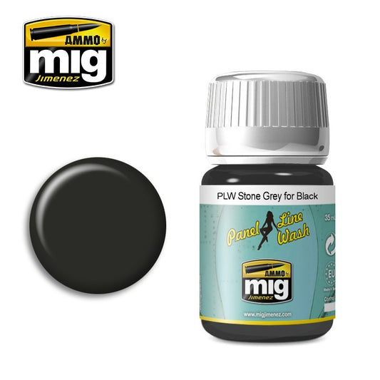 A.MIG 1615 PLW Stone Grey for Black