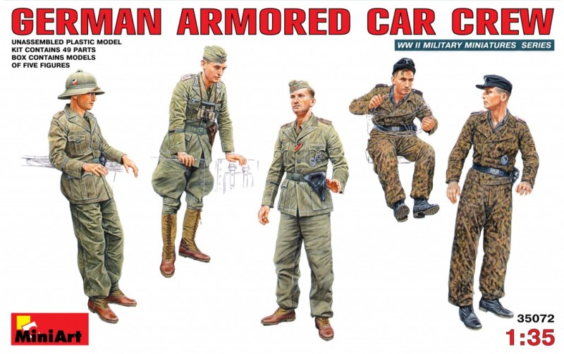 German Armored Car Crew