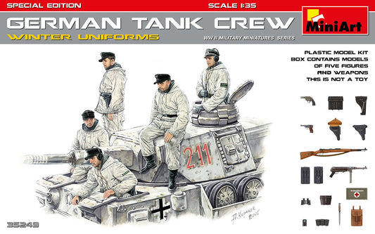 German Tank Crew Winter Uniforms