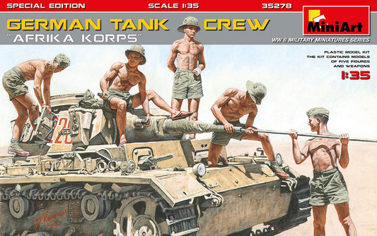 German Tank Crew (Afrika Korps)