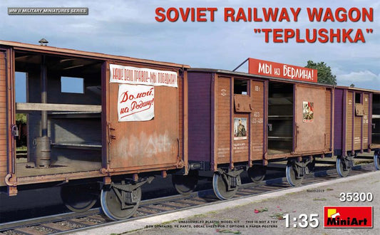 Soviet Railway Wagon "Teplushka"