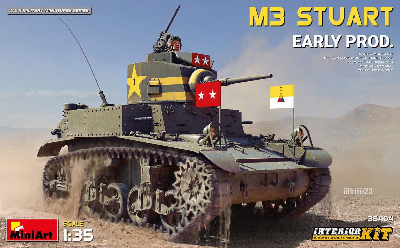 M3 Stuart Early Production (Interior Kit)