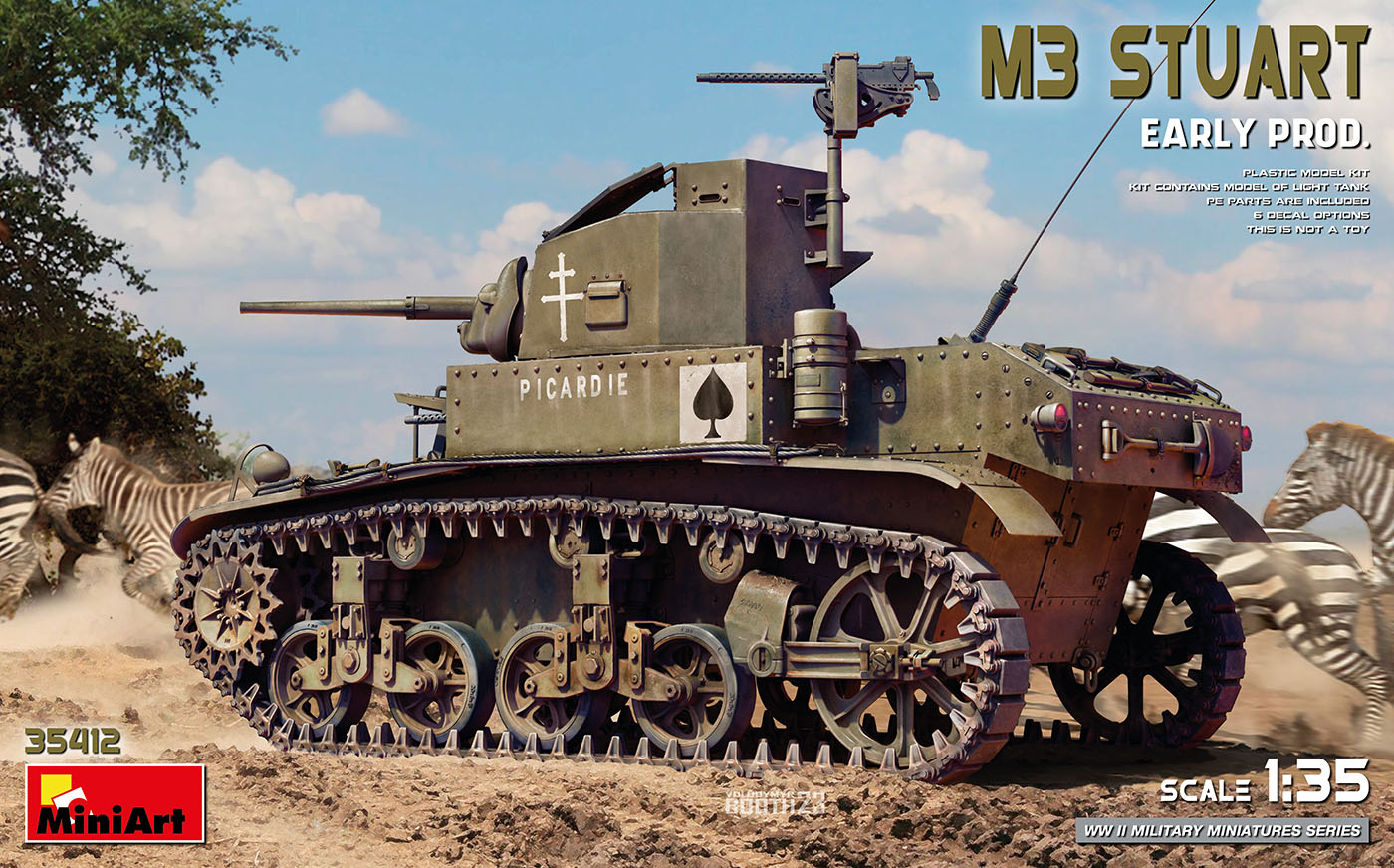 M3 Stuart Early Production