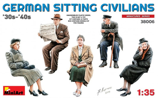 German Sitting Civilians ('30s-'40s)