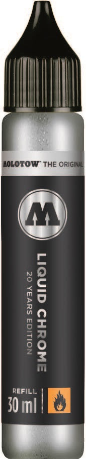 Molotow Liquid Chrome - 30ml Refill