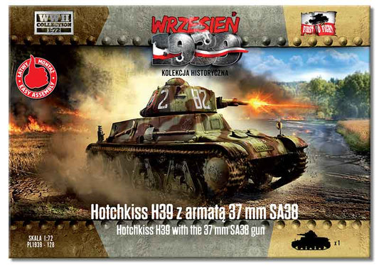 Hotchkiss H39 w/ 37mm SA38 gun