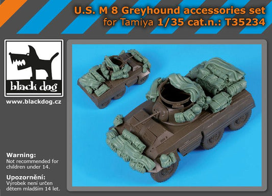 US M8 Greyhound accessories set