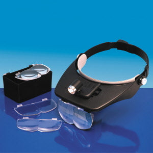 Standard Headband Magnifier + LED