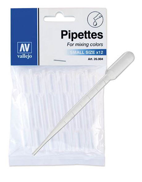Pipettes Small size 12 units (1 ml)