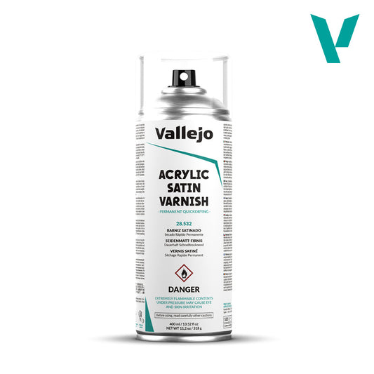 28.532 Acrylic Satin Spray Varnish 400 ml.