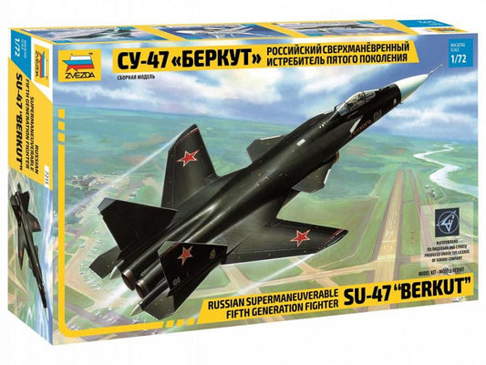 Russian Supermaneuverable 5th Generation Fighter Su-47 "Berkut"