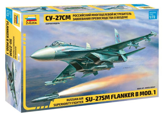 Russian Air Superiority Fighter Su-27SM Flanker B Mod.1